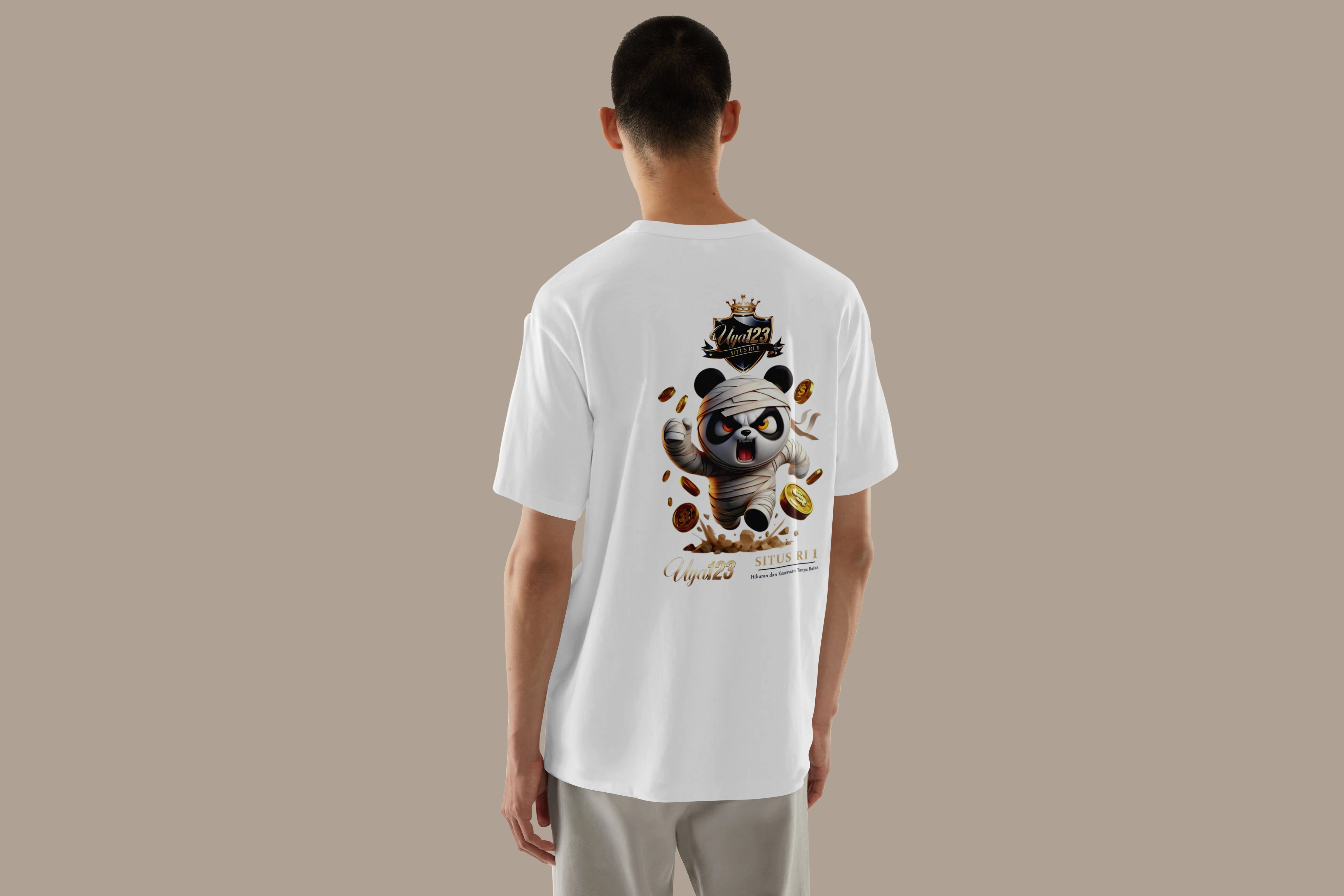 T-shirt Atasan Baju Kaos Oversize Pria Dewasa Lengan Pendek Keren Premium